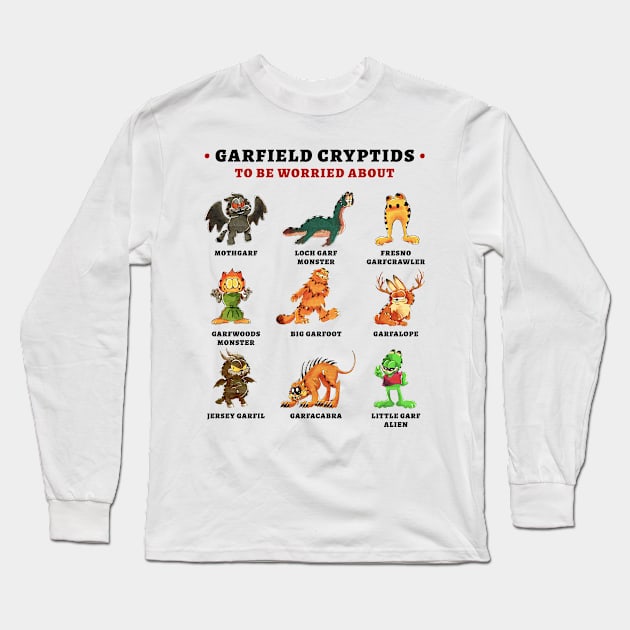 Lasagna Cat Cryptids Long Sleeve T-Shirt by Snellby
